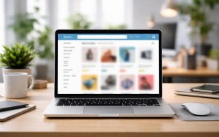 ecran-ordinateur-plateforme-e-commerce-bureau