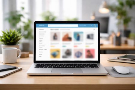 ecran-ordinateur-plateforme-e-commerce-bureau