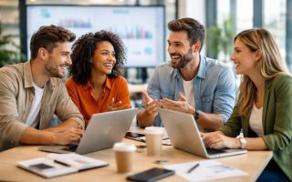 jeunes-entrepreneurs-table-ordinateurs-graphique