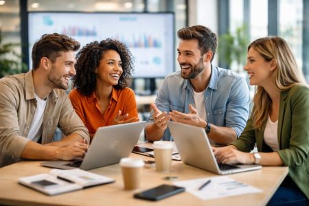 jeunes-entrepreneurs-table-ordinateurs-graphique