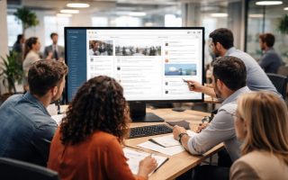 bureau-moderne-equipe-ecran-geant