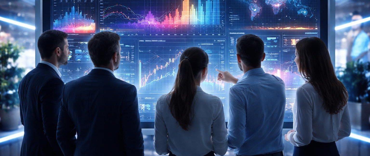 professionnels-ecran-tactile-donnees-abstraites