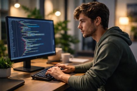 jeune-programmeur-ecran-code-bureau-moderne