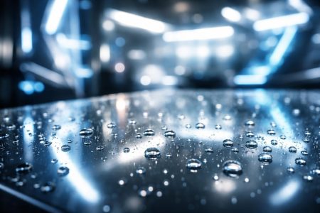 verre-gouttes-eau-reflet-futuriste