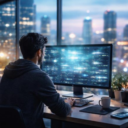 bureau-moderne-personne-ecran-ville