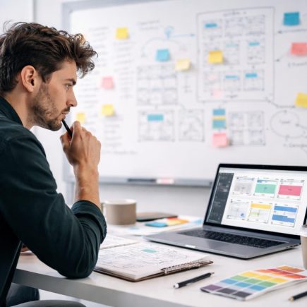 designer-tableau-blanc-croquis-ordinateur