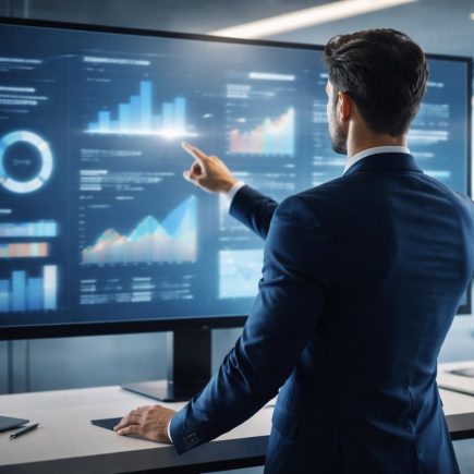 bureau-moderne-personne-ecran-graphiques